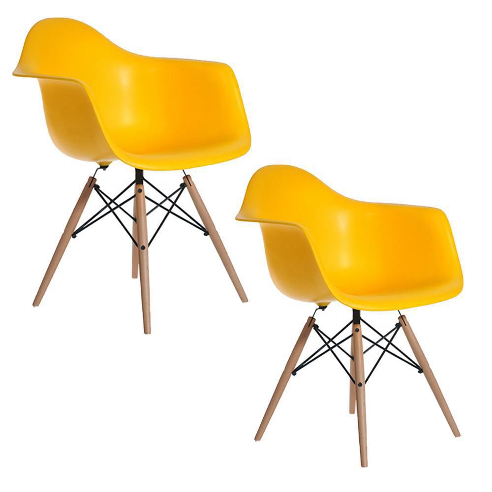 Set X2 Silla Eames Brazos A. EKONOMODO DESIGN EKMS2218AM img #1