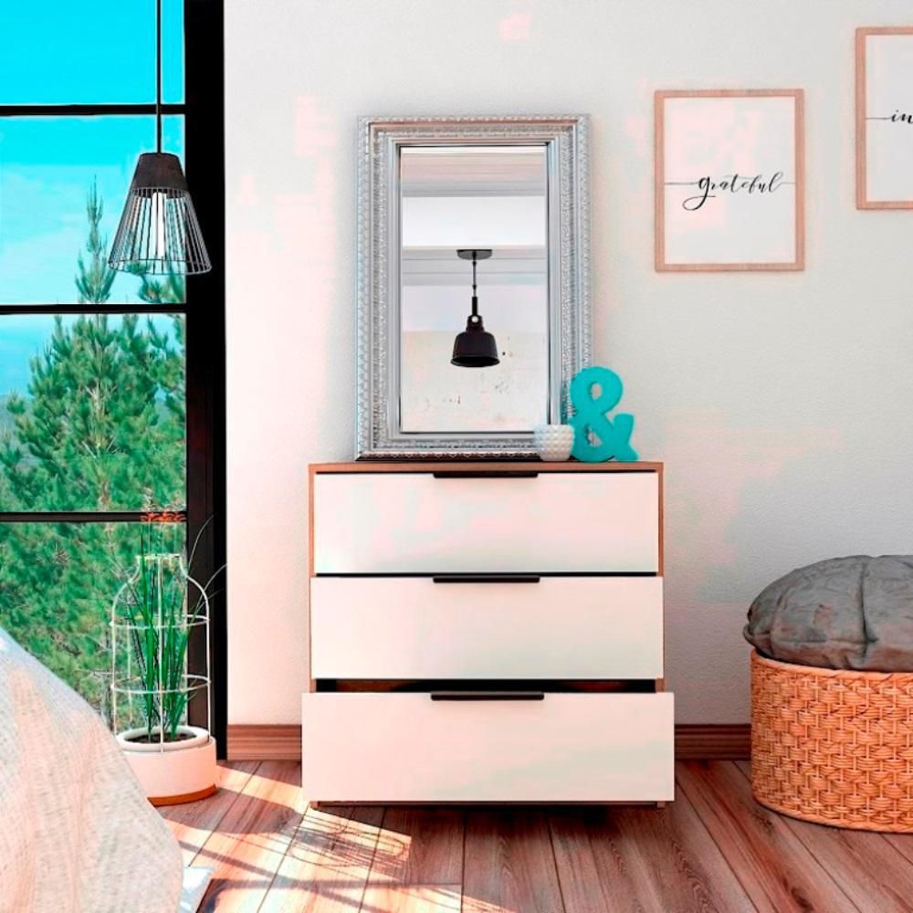 Comoda 3C Kaia Miel Blanco RTA DESIGN CBC 4765