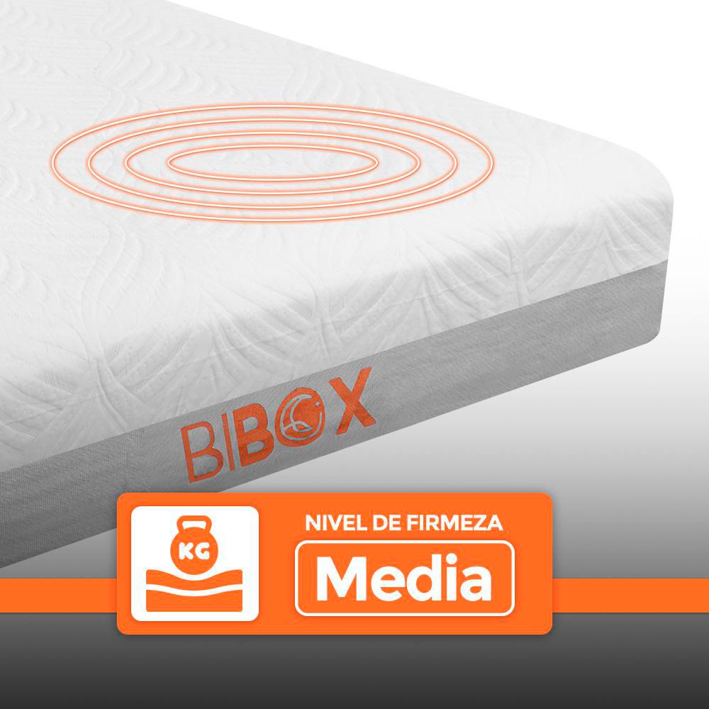 Colchón ROMANCE RELAX Sencillo (100 x 190 cm) Premium  Espumado Semifirme 1 almohada img #3