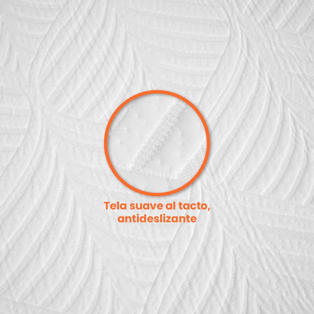 Colchón ROMANCE RELAX Sencillo (100 x 190 cm) Premium  Espumado Semifirme 1 almohada img #5