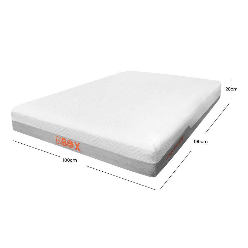 Colchón ROMANCE RELAX Sencillo (100 x 190 cm) Premium  Espumado Semifirme 1 almohada img #6