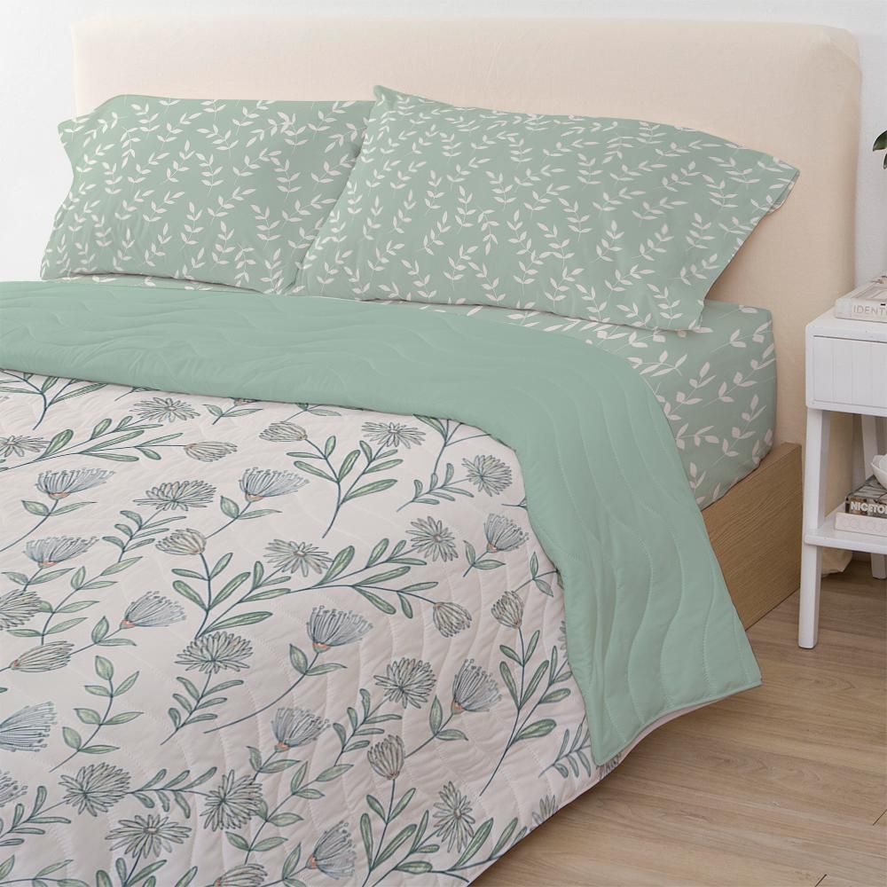 Edredon + Semi Juego FINLANDEK ESENCIAL Sencillo (100 x 190 cm) Poliéster FLOXY img #2