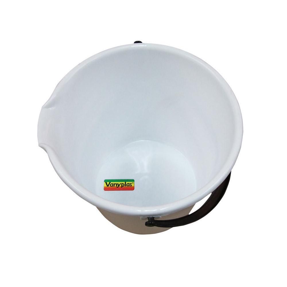 BALDE 12 LITROS BLANCO VANYPLAS 21038 img #3