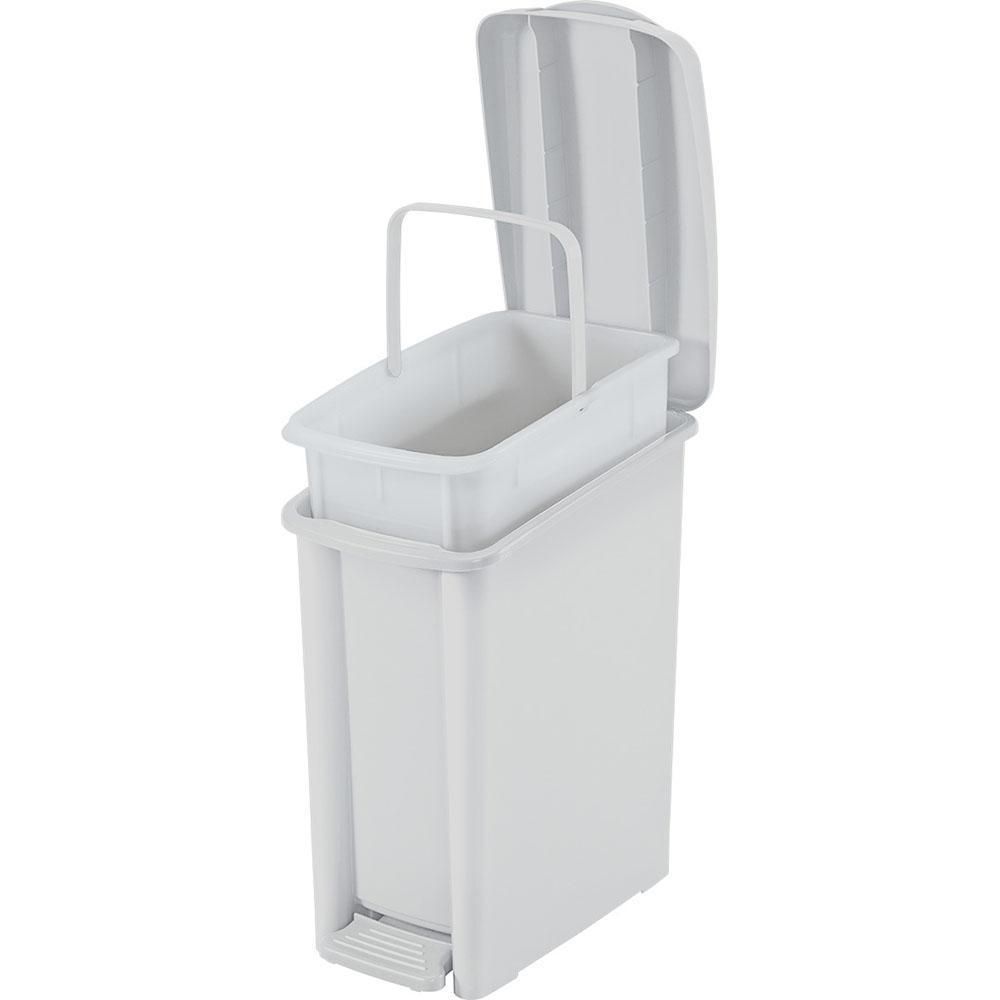 BASURERO PEDAL DELGADO BLANCO RIMAX 3980