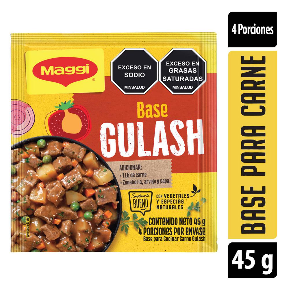 Salsa MAGGI para carne gulash (45 gr)
