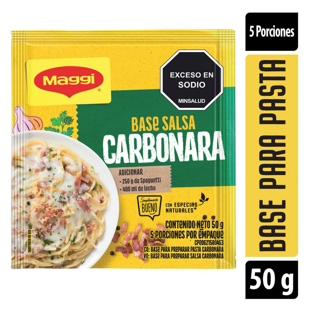 Salsa MAGGI carbonara (50 gr)