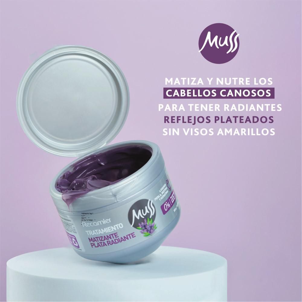 Tratamiento MUSS matizante plata radiante (300  gr) img #2