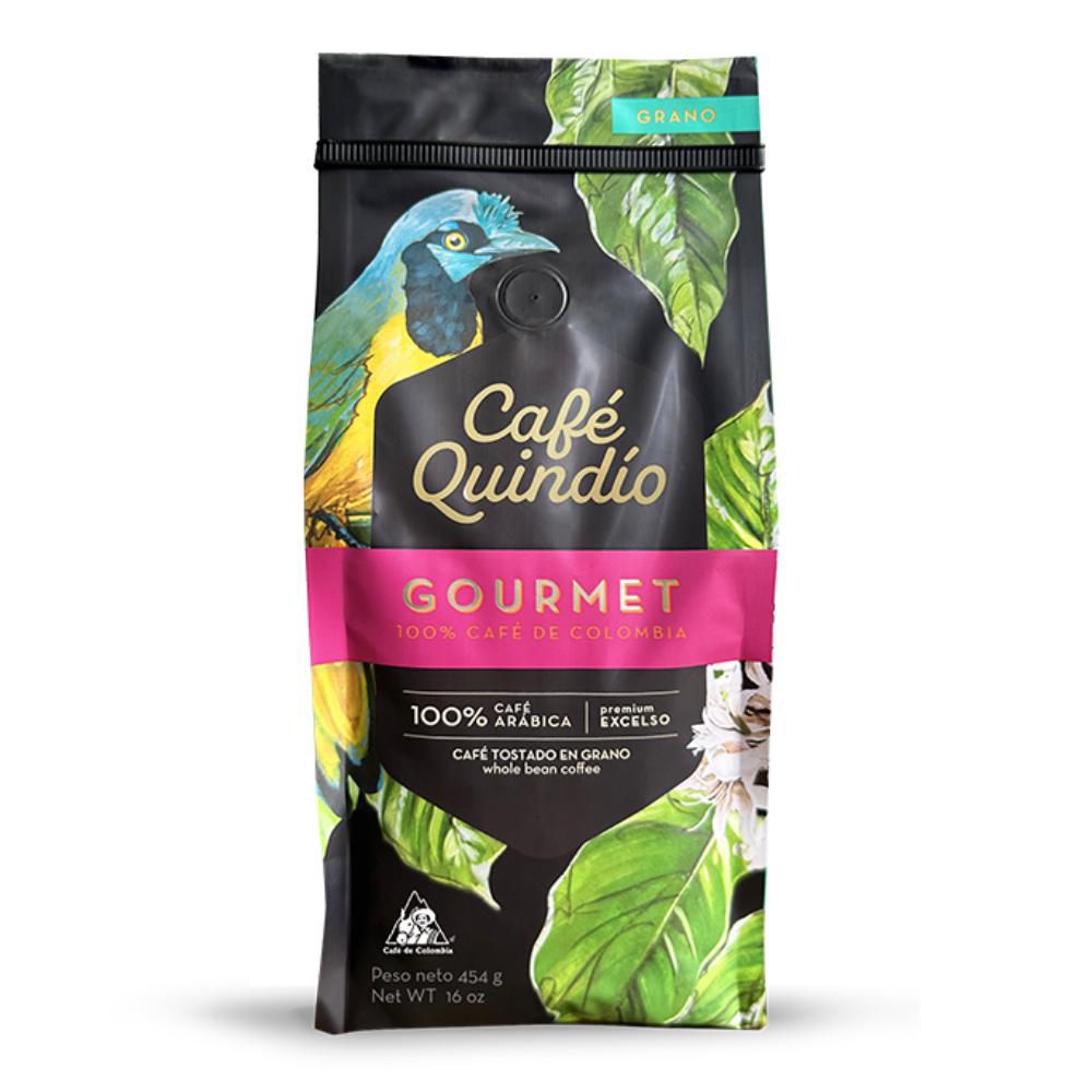 Café CAFE QUINDIO gourmet tostado en grano (454 gr)