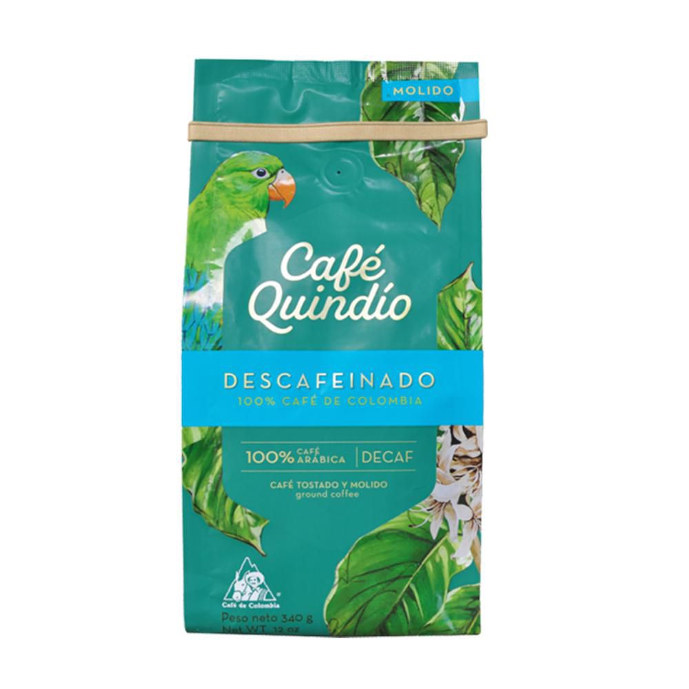 Café CAFE QUINDIO descafeinado tostado y molido (340 gr)