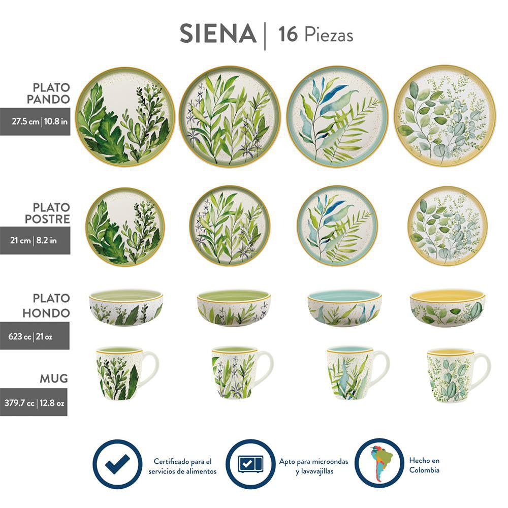 Vajilla Siena CORONA VL120F0401 img #7