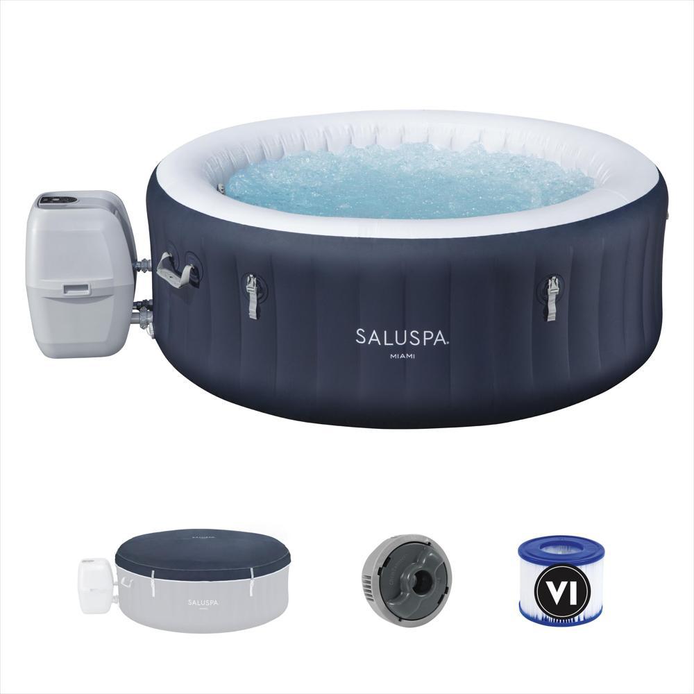 Bañera Spa Inflable Bestway Sauna 4 Personas Hidromasaje