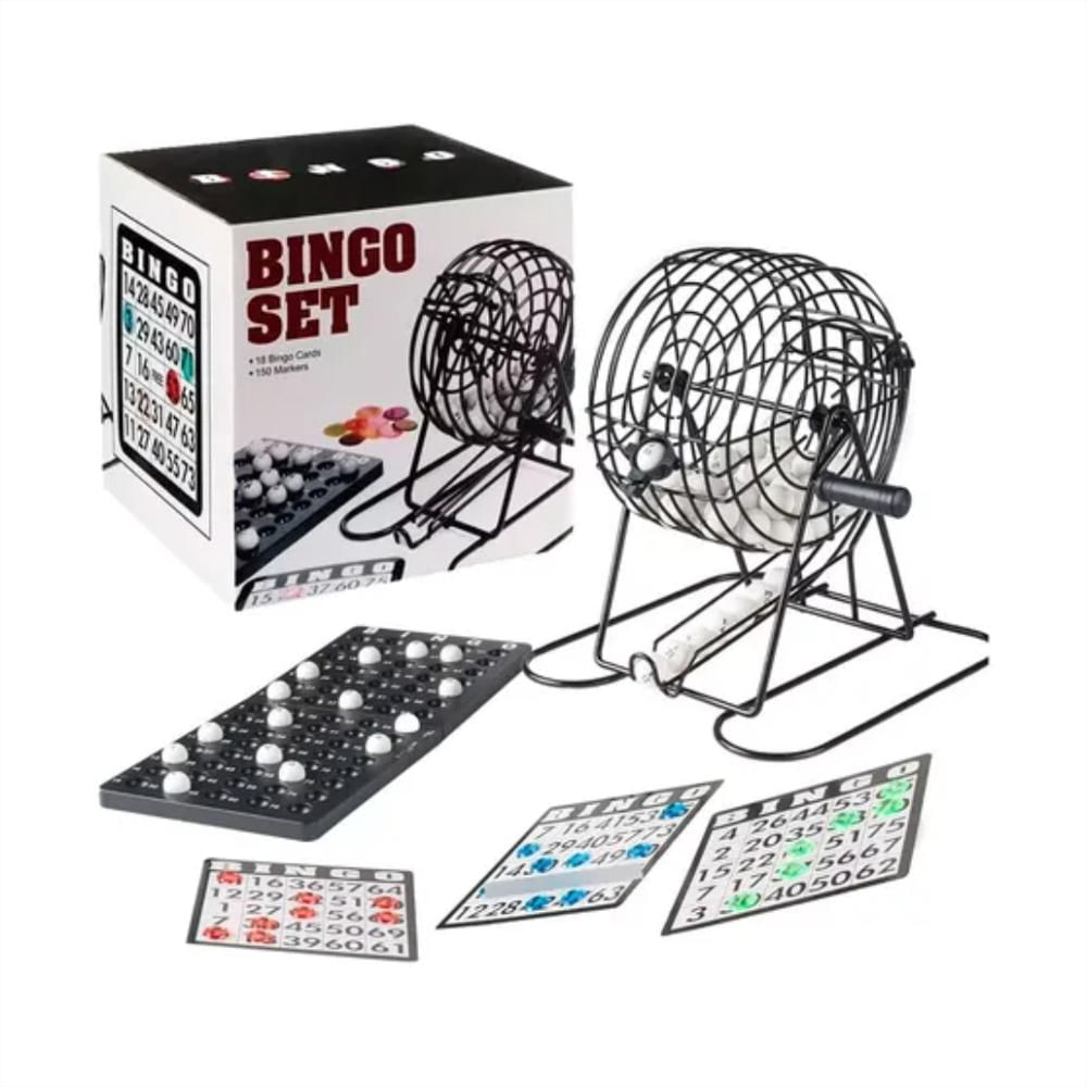 Bingo Con Bolillero Vamos A Jugar
