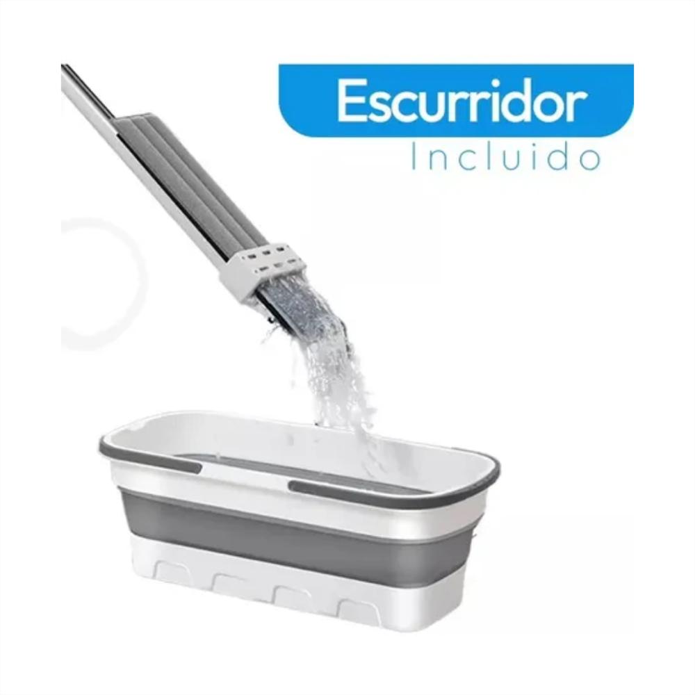 Combo Trapero Mopa Y Balde Plegable img #3