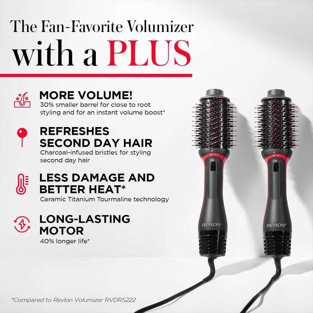 Cepillo Revlon Plus Voluminizador De Un Paso img #3
