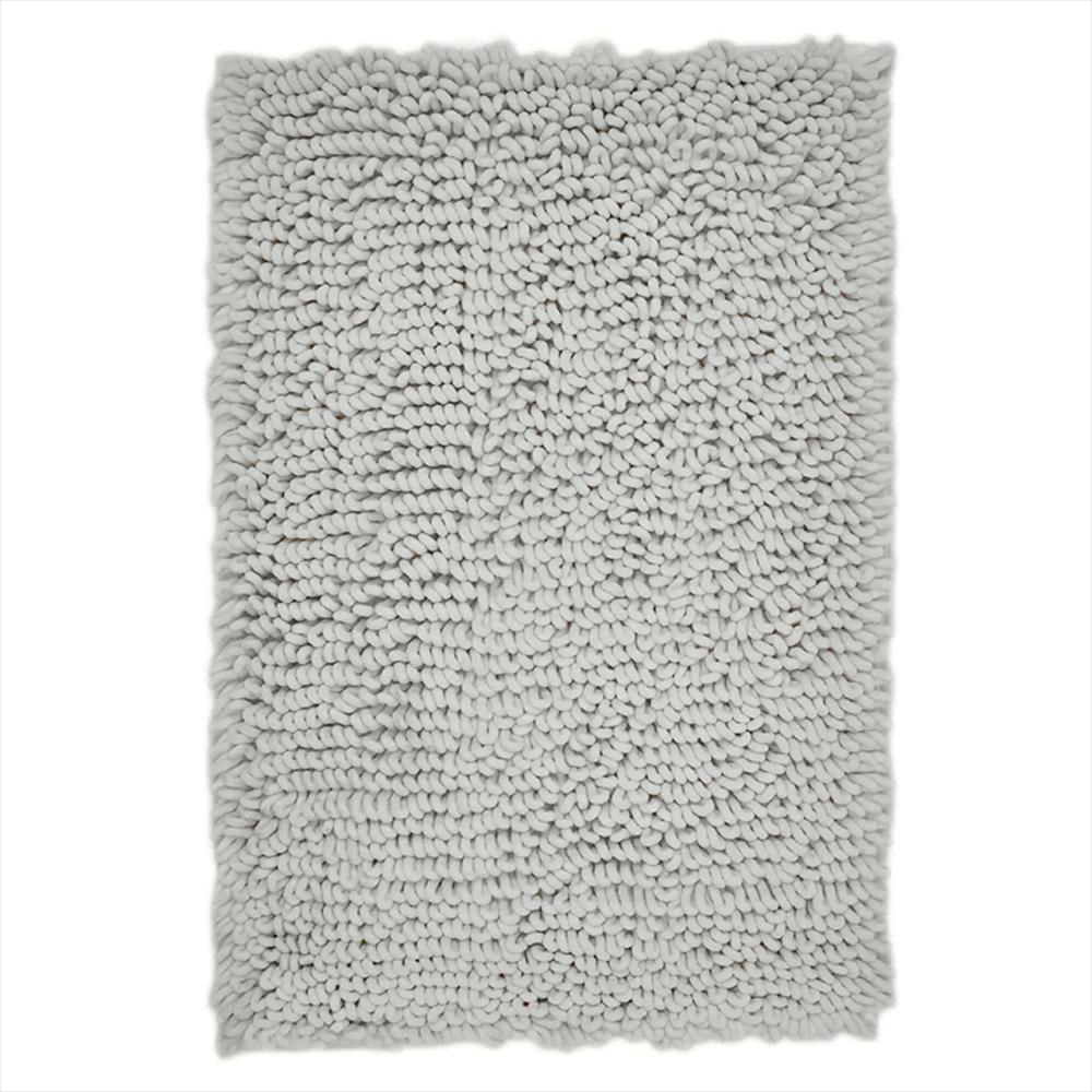Tapete De Baño 40X60 Cm Loop Soft Nbl040 1000/100 Blanco img #1