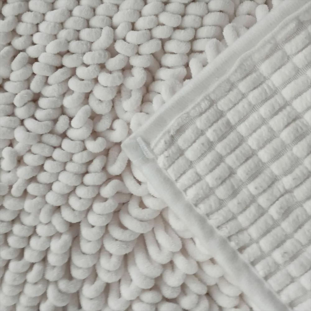 Tapete De Baño 40X60 Cm Loop Soft Nbl040 1000/100 Blanco img #4