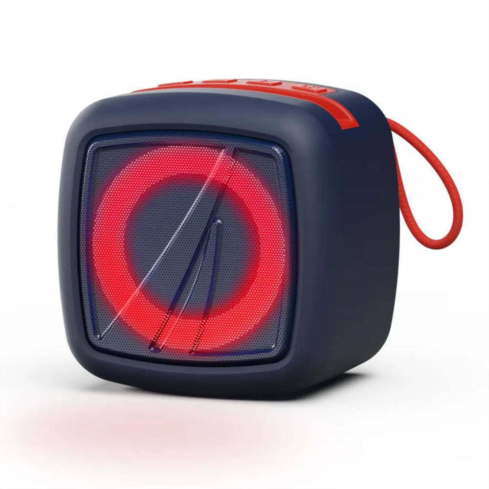 Parlante Bluetooth Nautica Sp110 Azul Rojo img #1