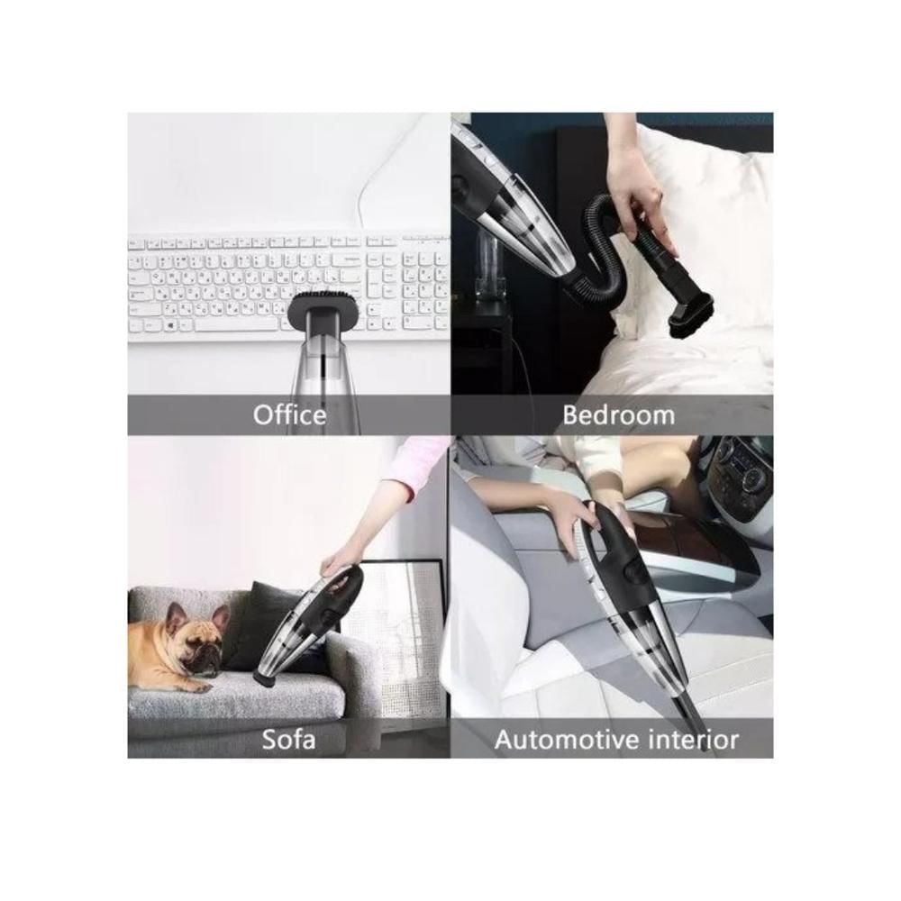 Aspiradora Inalámbrica 2 En 1 Recargable Con Filtro Hepa img #5