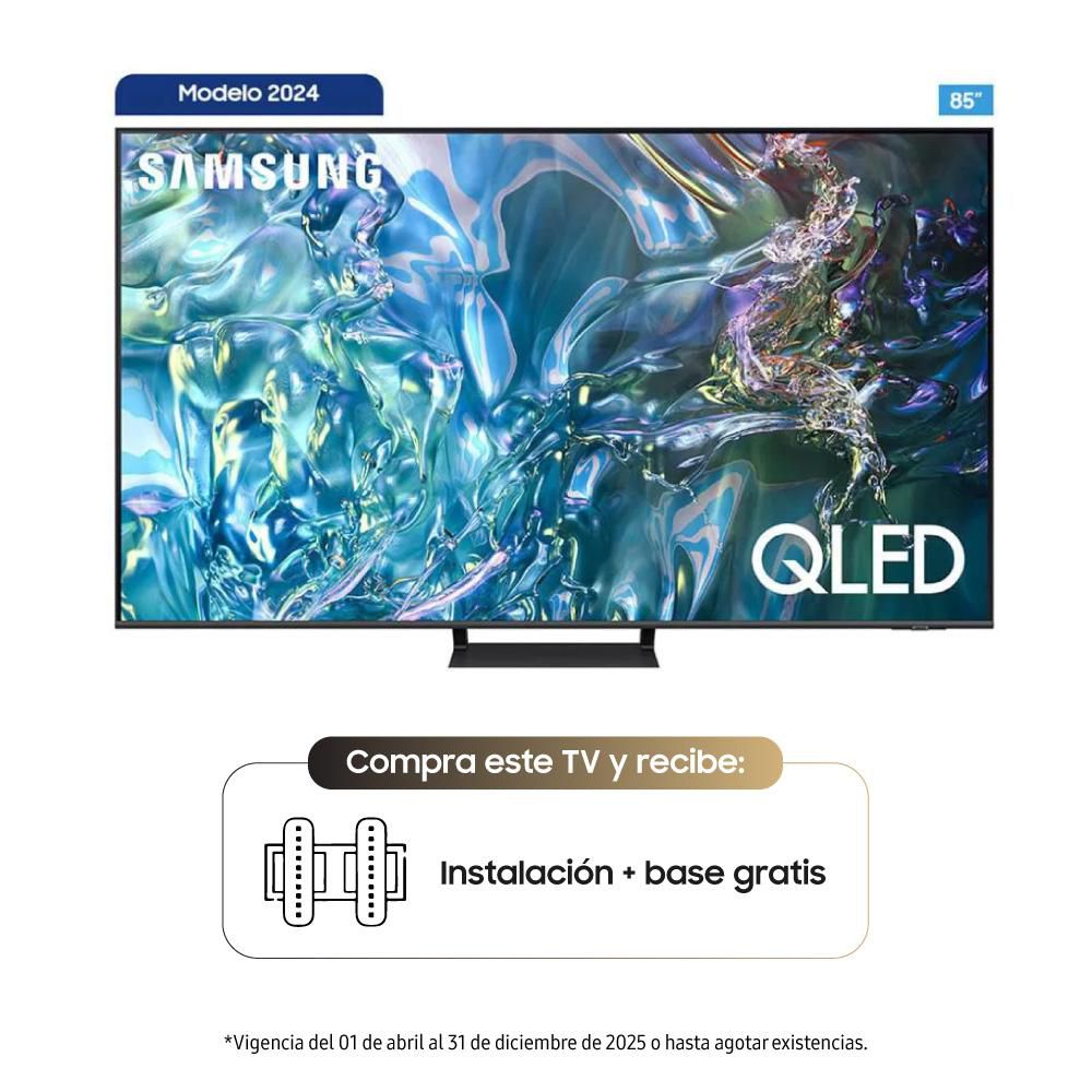Televisor SAMSUNG 85 pulgadas QLED Uhd4K Smart TV QN85Q65DAKXZL