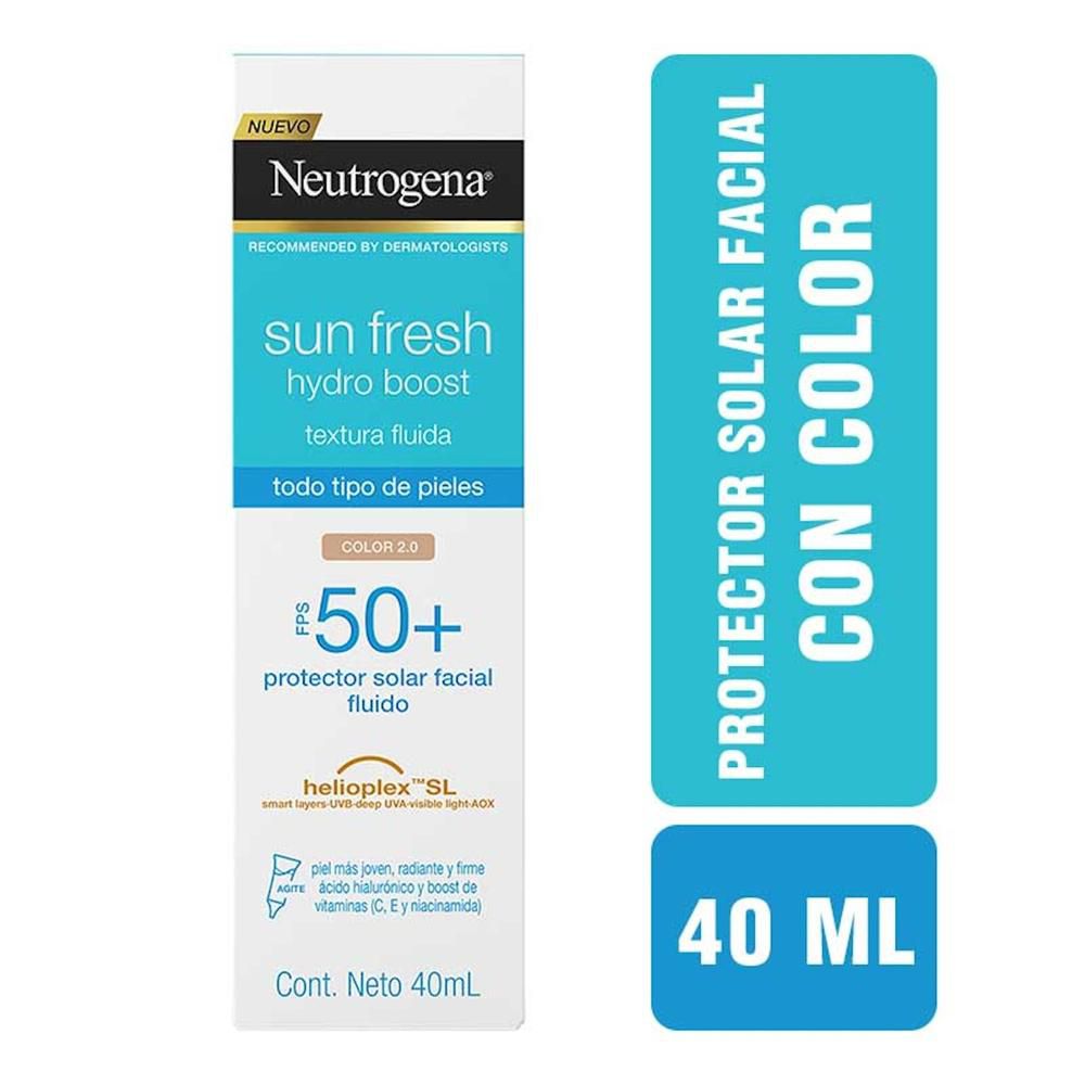 Protector solar NEUTROGENA sun fresh hydro boost FPS 50+ (40 ml)