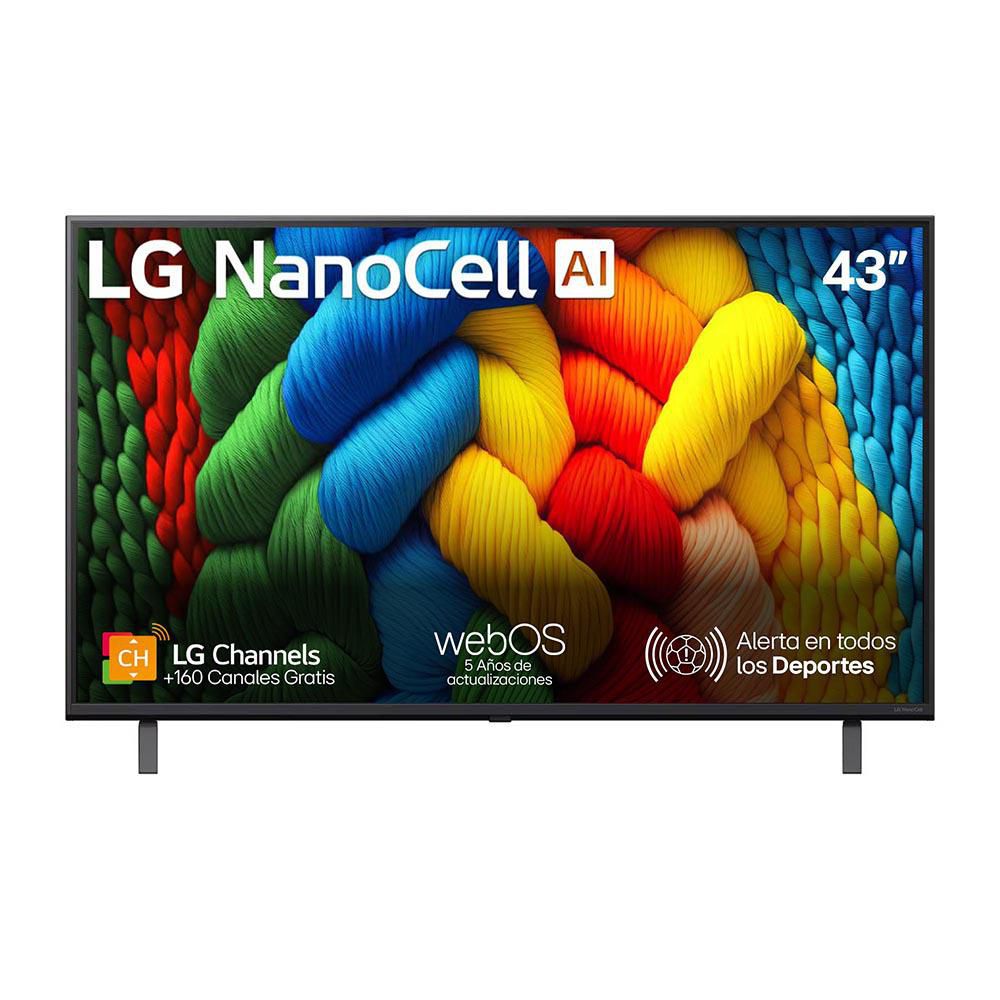 Televisor LG 43 pulgadas Nano Cell Uhd4K Smart TV 43NANO80ASA.AWC