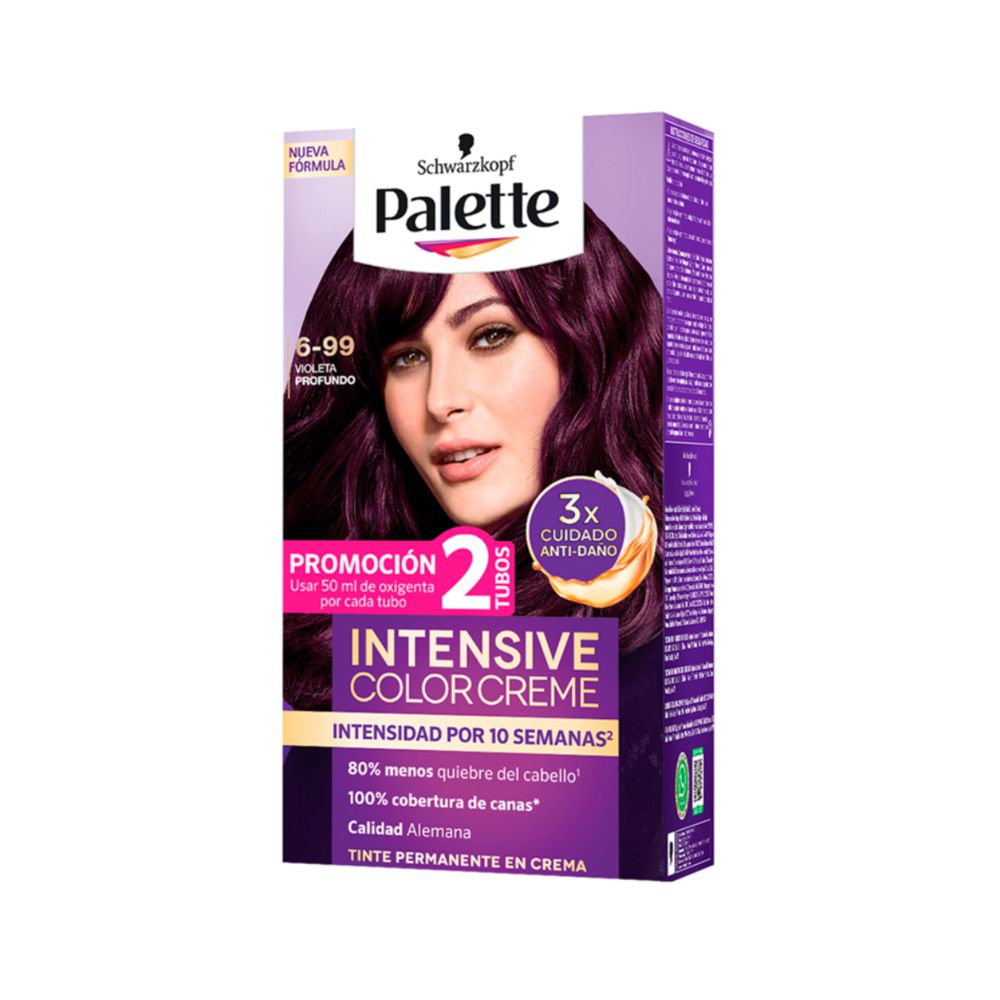 Tinte PALETTE color creme 699 violeta profundo (2 und)