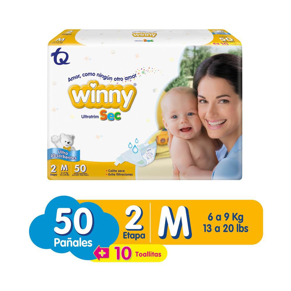 Pañales WINNY etapa 2 M (50 und)