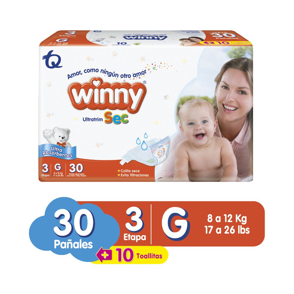 Pañal WINNY (30 und)