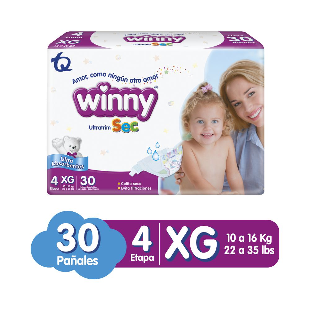 pañal WINNY (30 und)