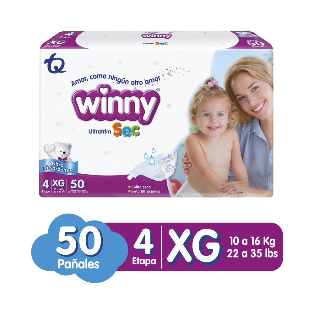 Pañales WINNY (50 und)