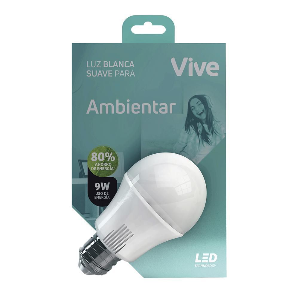 BOMBILLA LED 9W FRÍA VIVE ILED9WFRX1