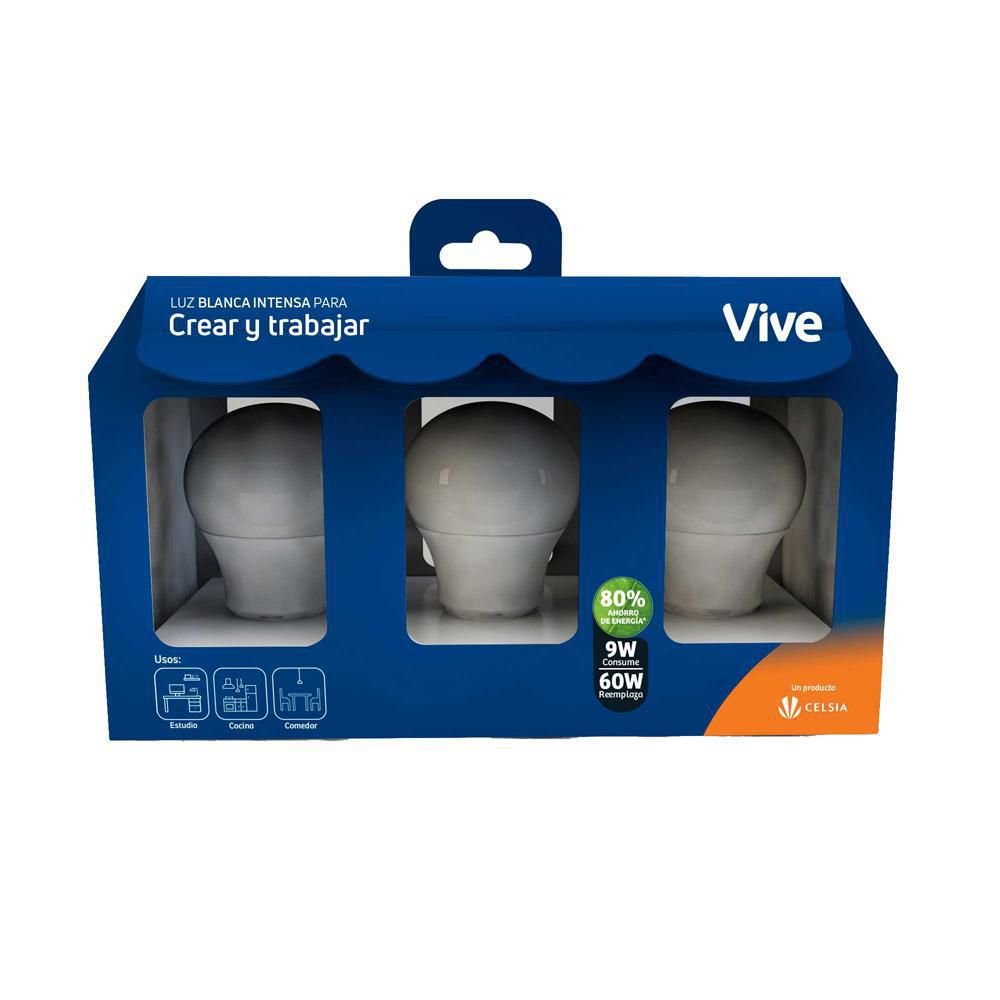 KIT BOMBILLA LED 7W FRIA VIVE ICASAVIVEL