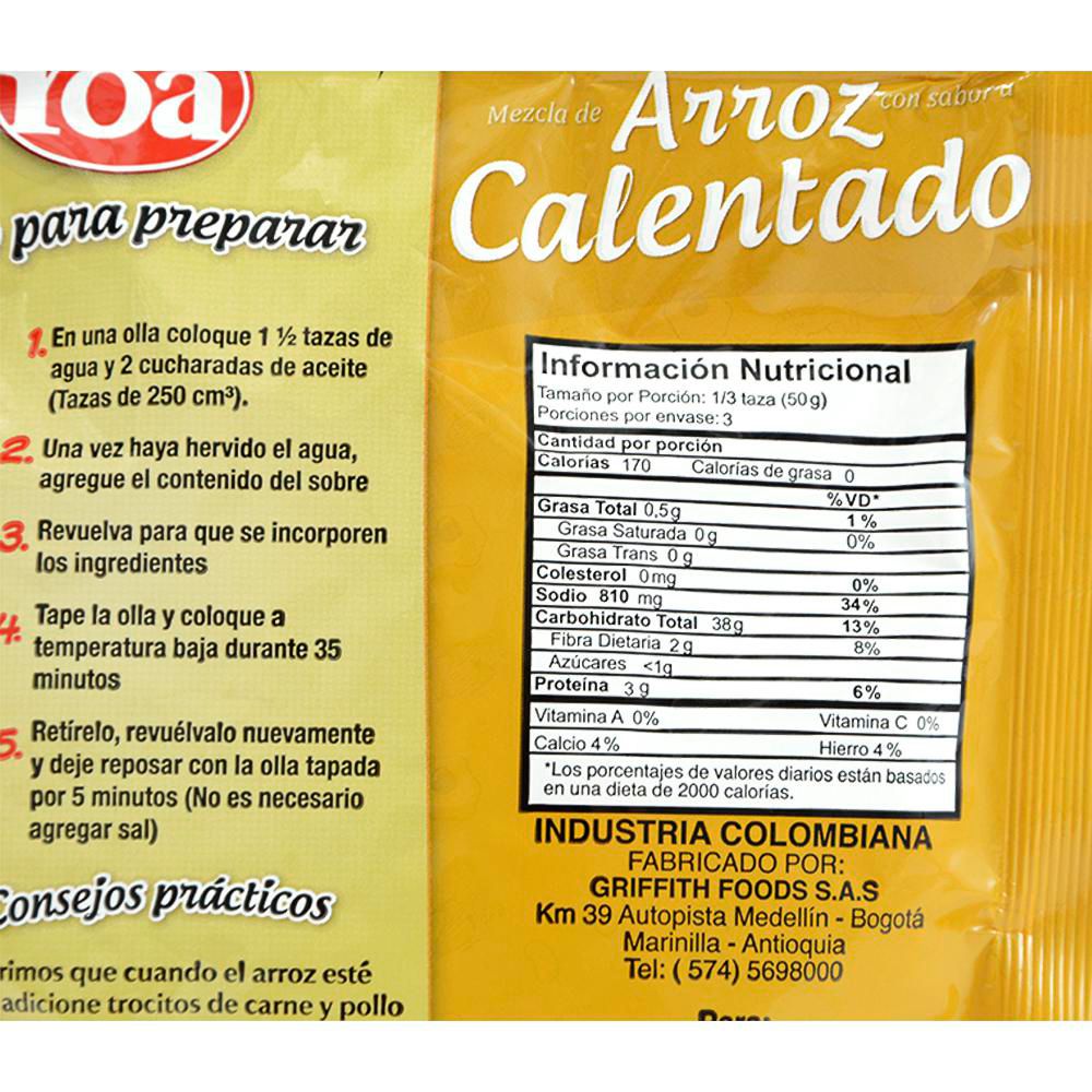 Arroz ROA  (150  gr) img #2