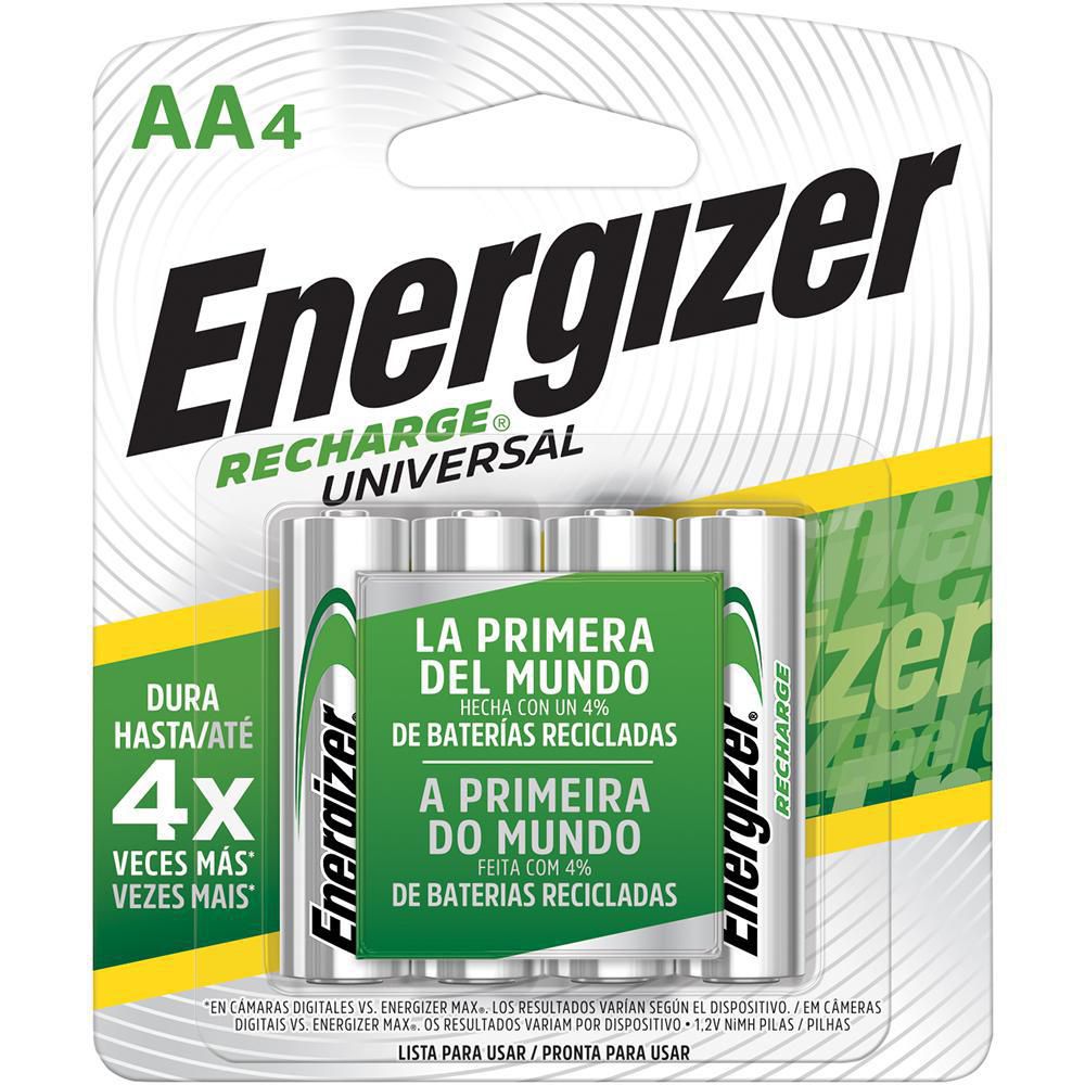 Pila recargable AA4 ENERGIZER SIN REFER