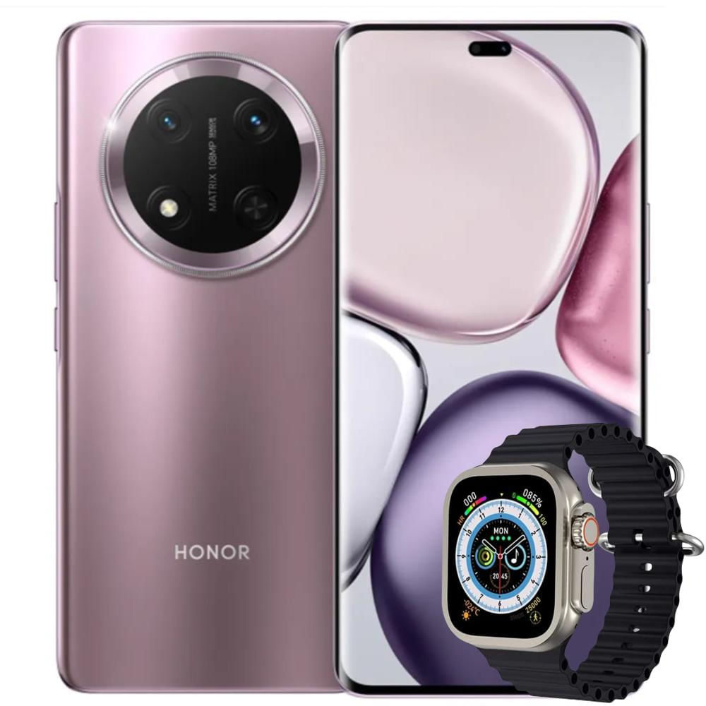 Celular Honor X9c 5G Purpura 256Gb 8Ram Purpura + Smartwatch