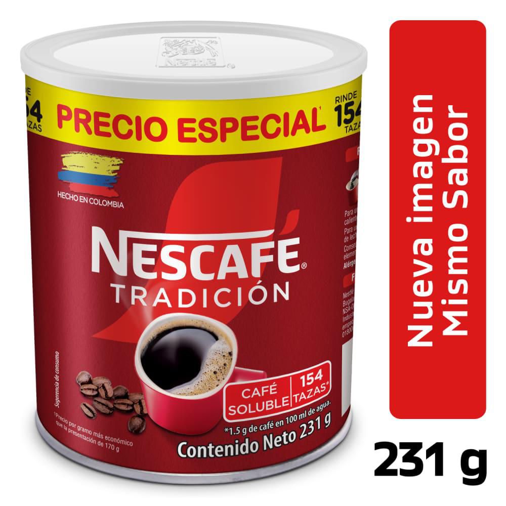 Café instantáneo NESCAFE TRADICIÓN (231 gr)
