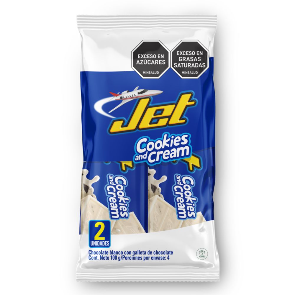 Chocolatina JET cookies and cream x2und (100  gr) img #2
