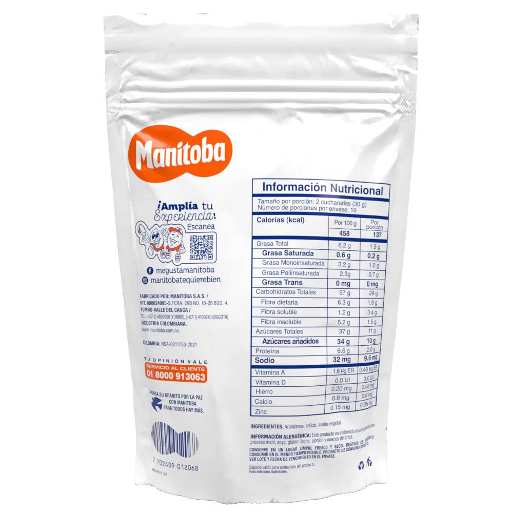 Arándanos MANITOBA deshidratados (300  gr) img #2