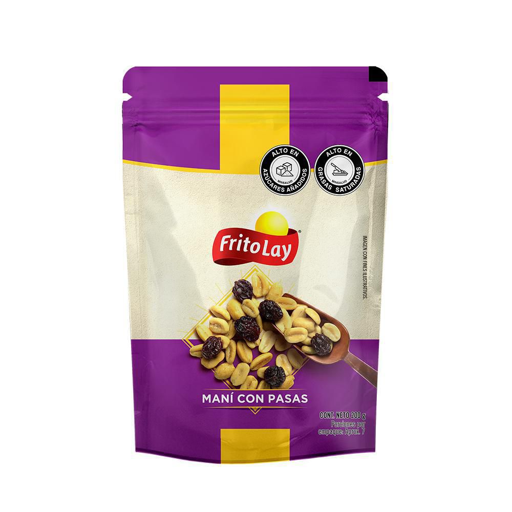 Maní FRITO LAY Con Pasas (200 gr)