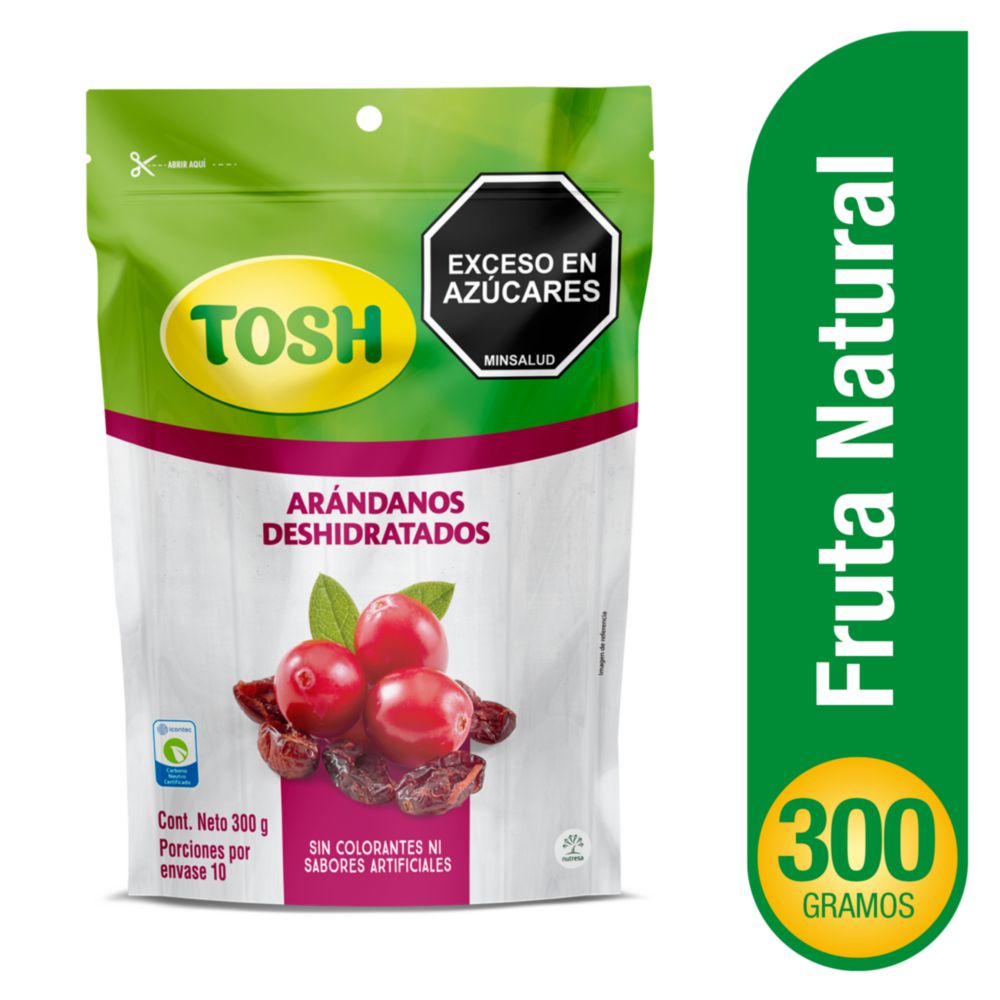 Arándanos TOSH Deshidratados (300  gr)