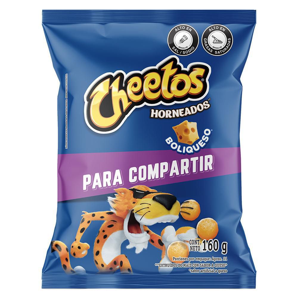 Pasabocas CHEETOS Boliqueso (160 gr)