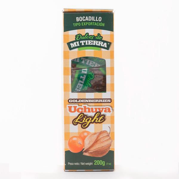 bocadillo DULCES DE MI TIERRA uchuva ligth (200  gr)