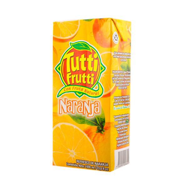 Refresco TUTTI FRUTTI Naranja Caja (1000  ml) img #1