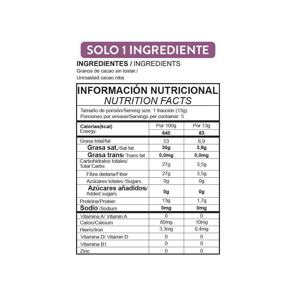 Chocolate JUAN CHOCONAT  (65  gr) img #3