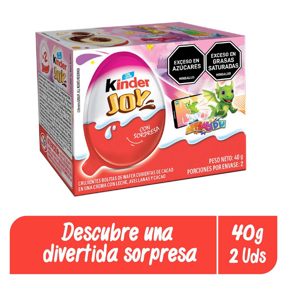 bolitas crujientes KINDER Bipack Ni?a (40 gr)