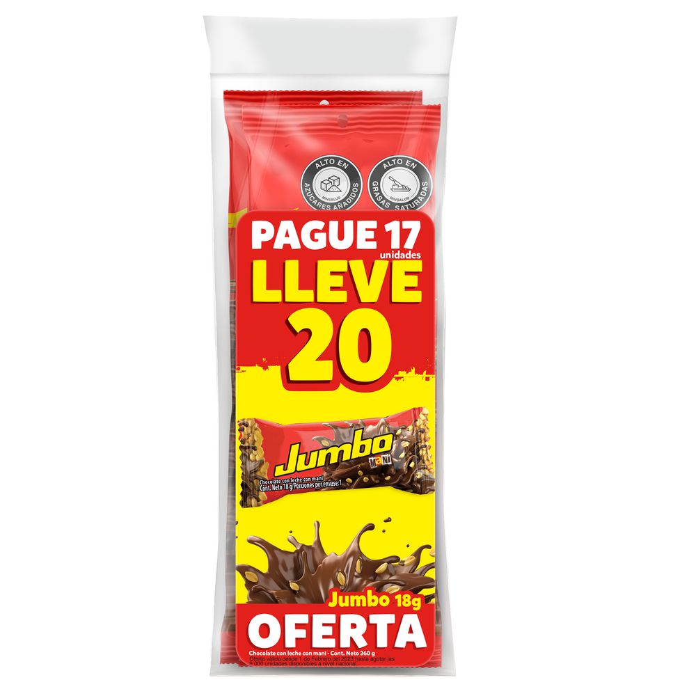 Golosinas JUMBO OFERTA P17 LL20 (360  gr) img #1