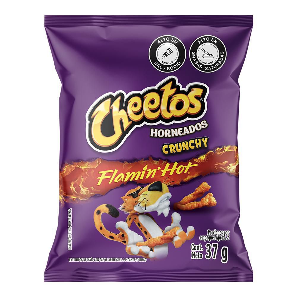 Pasabocas Chitos CHEETOS Flamin Hot (75 gr)
