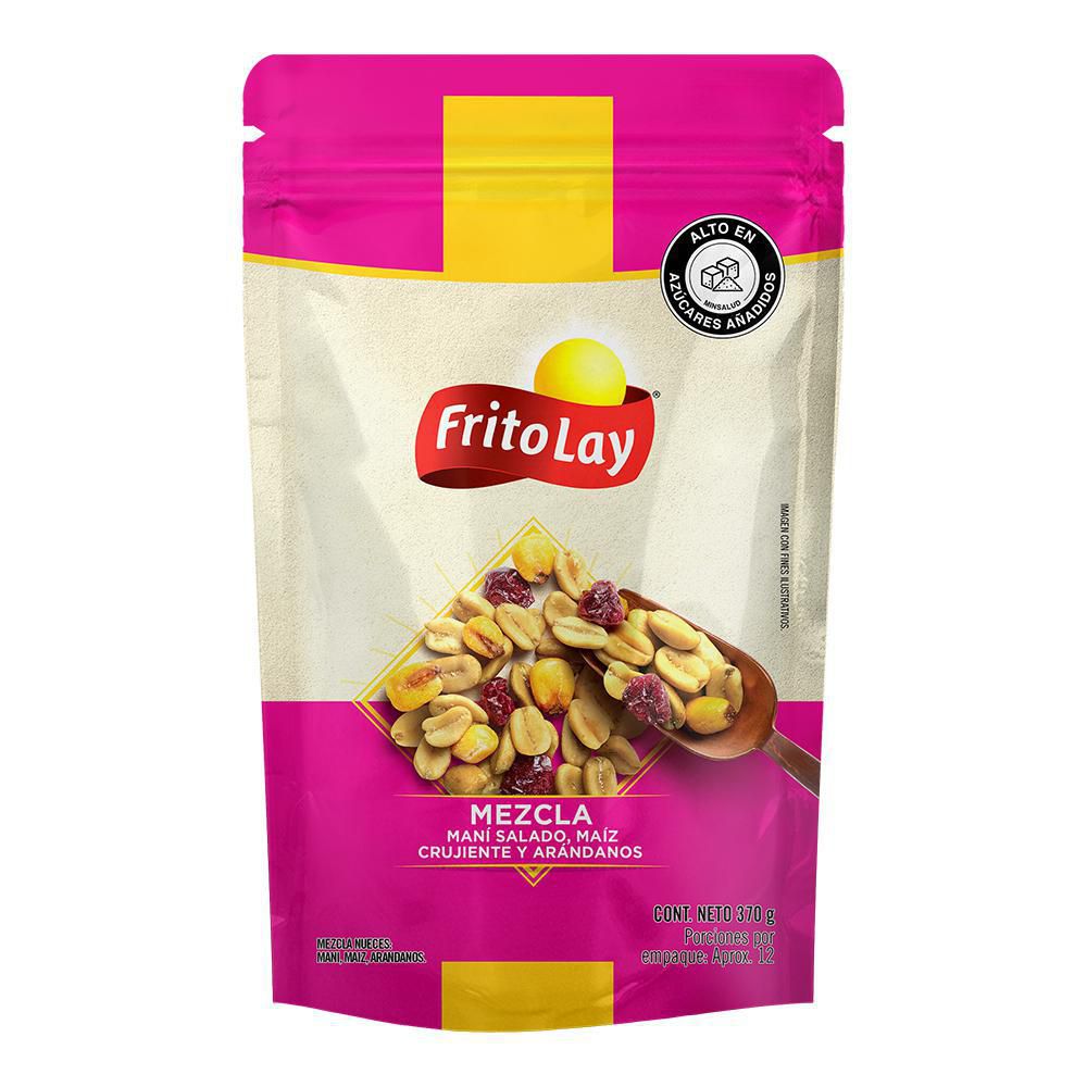 Frutos secos FRITO LAY Mezcla Maní Y Arándanos (370 gr)