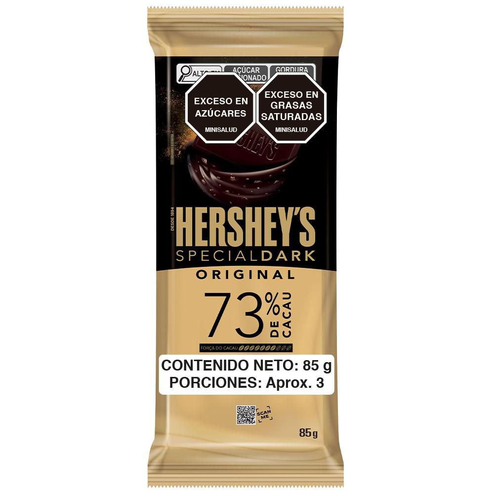 Barra De Chocolate HERSHEYS Especial Dark (85 gr)