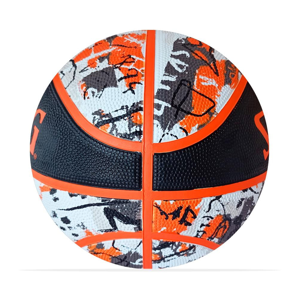Balon Spalding De Basketball Graffiti #7 Naranja img #2